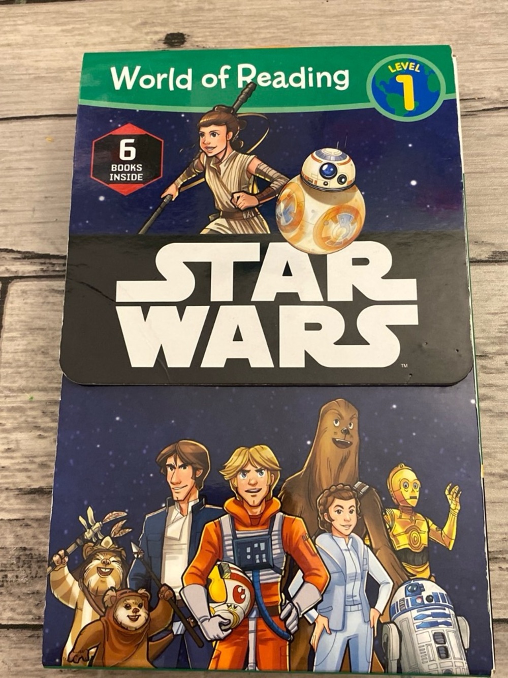 Star Wars World of Reading Level 1 Kids Book Set